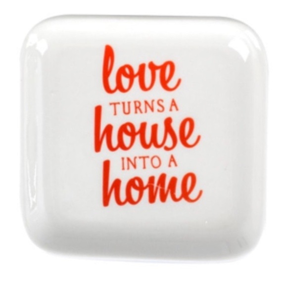Inspirational Ceramic Trinket Trays Love Turns a House into a Home - Picture 3 of 3